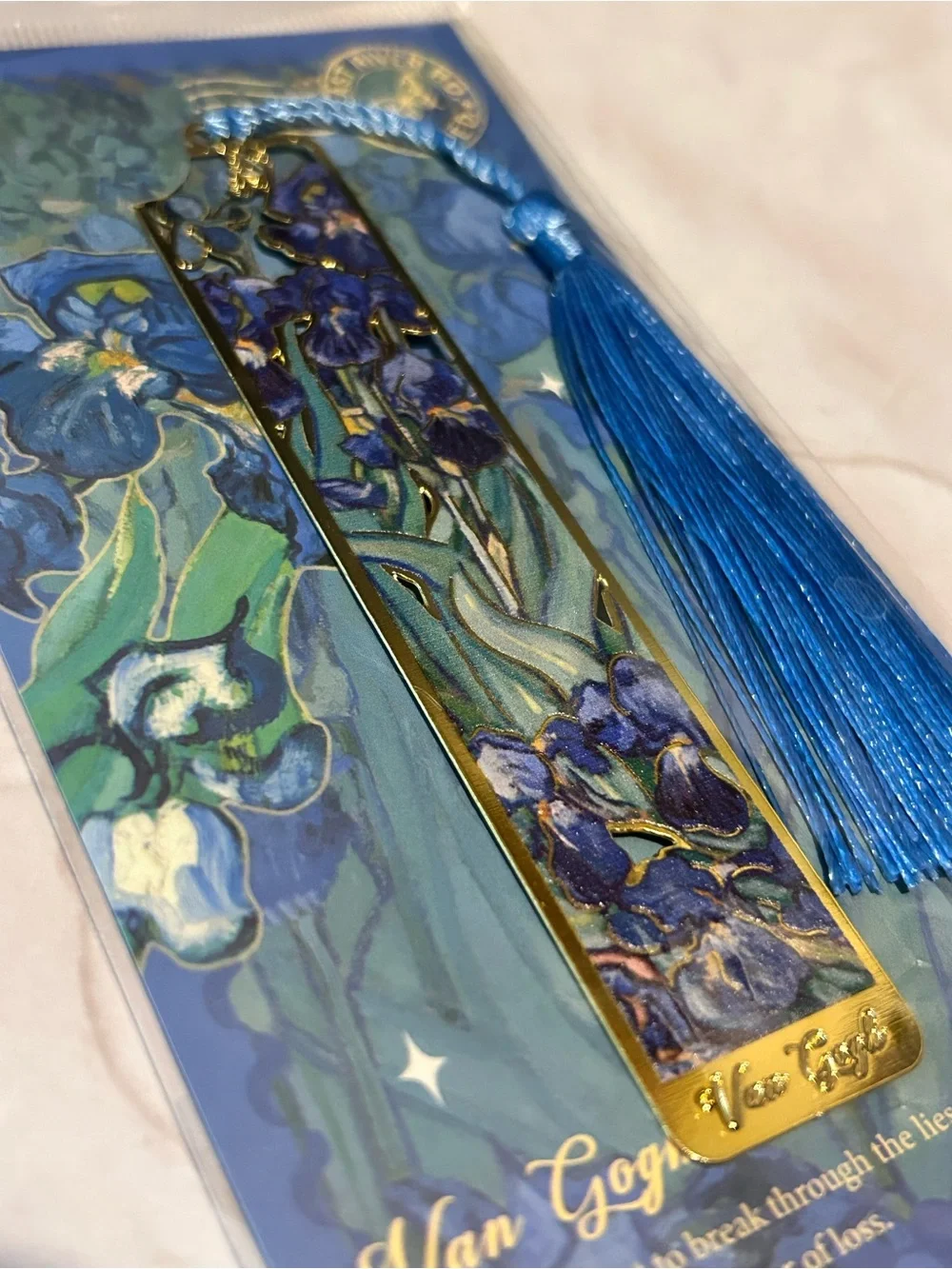 Flower Shadow Bookmark Series van gogh